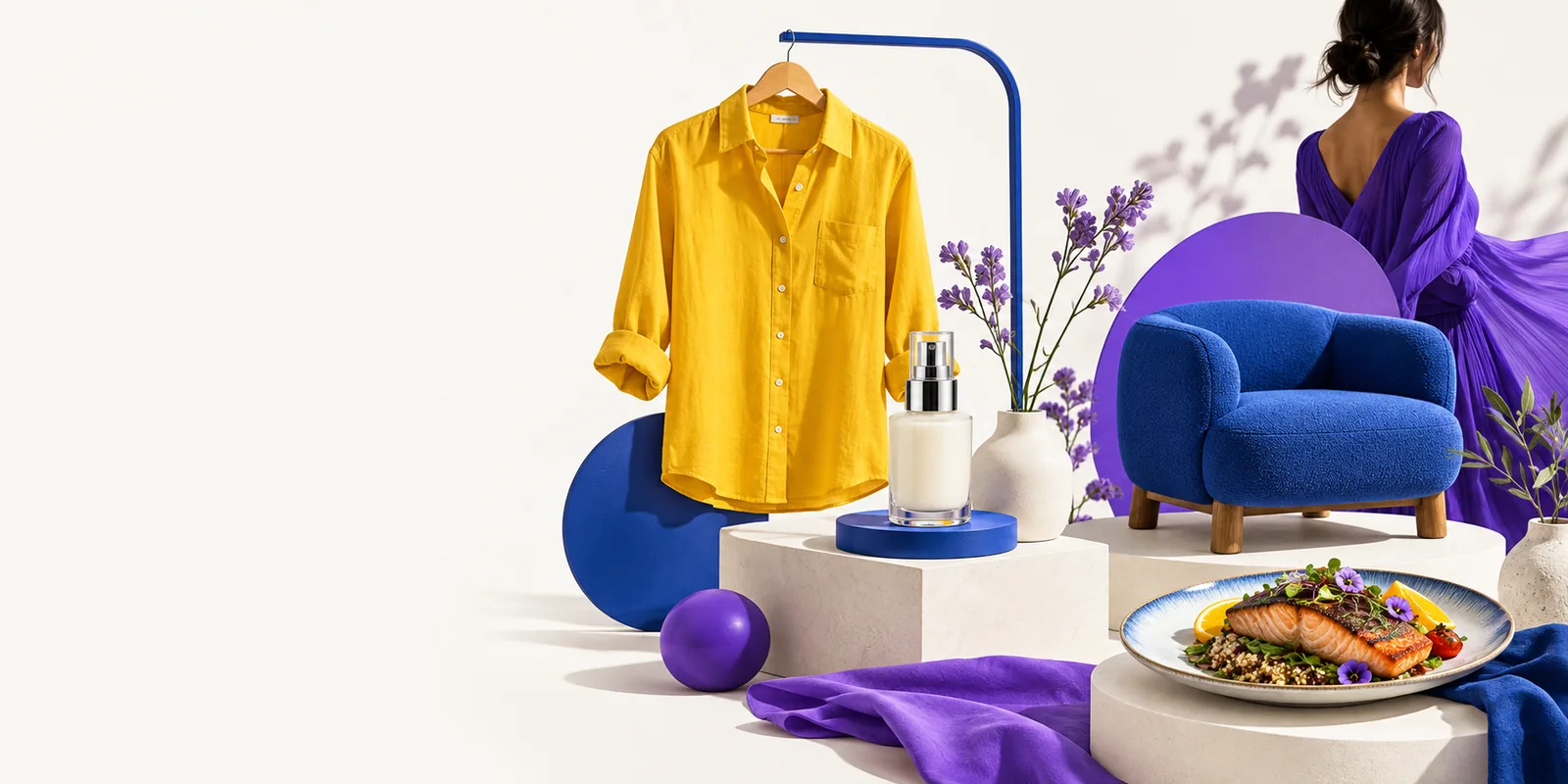 Product photography editing example