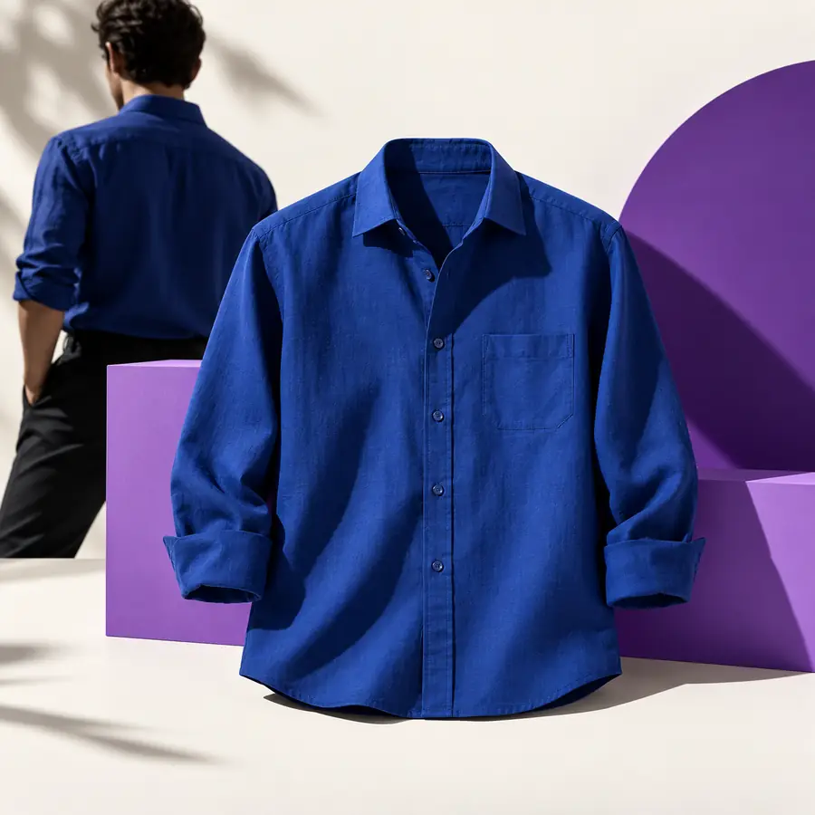 Illustrative studio-style shirt image
